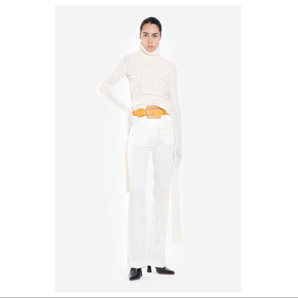 NEW Jacquemus La Maille Sofia Turtleneck Sweater - Picture 12 of 15